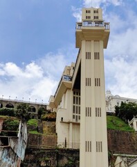 view of  tower and sky of  the 
