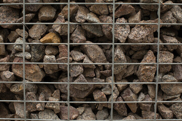 close-up of a pile of stones, loft background