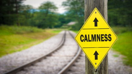 Street Sign to Calmness