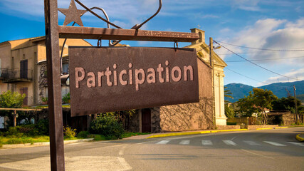 Street Sign to Participation