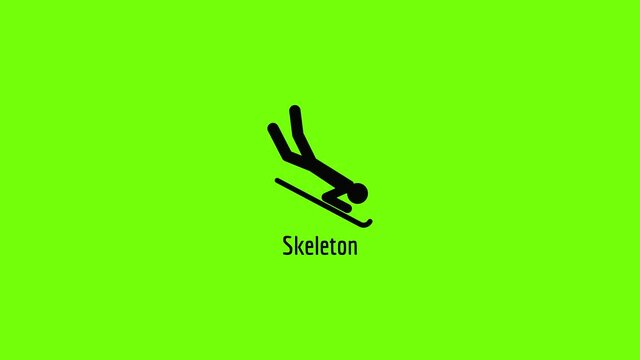 Skeleton icon animation