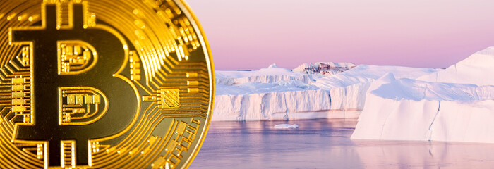 Bitcoin mining effect on climate change and environment. Cryptocurrency mining energy consumption,...
