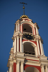 Fototapeta premium high old building of the orthodox church