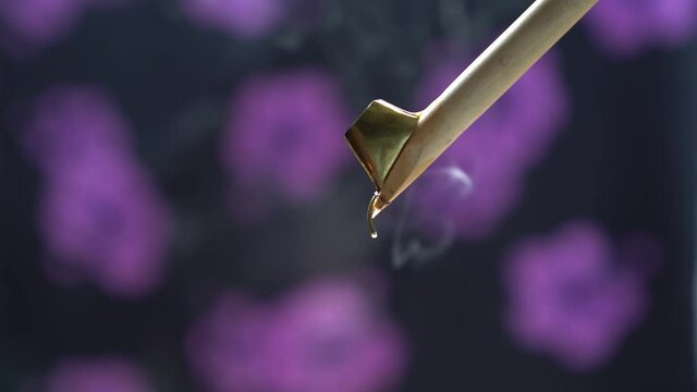 Batik is a tradition from Indonesia. One of the media for making batik is canting