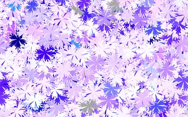 Light Purple, Pink vector natural artwork with trees, branches.