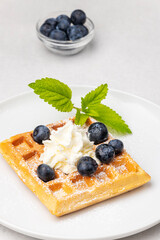 belgian waffle
