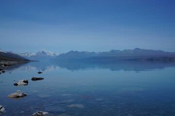the reflection of Mount Hood, New Zealand