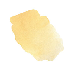 Pale orange watercolor stain. Watercolor background for logo or text.