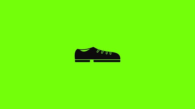 Bowling shoes icon animation