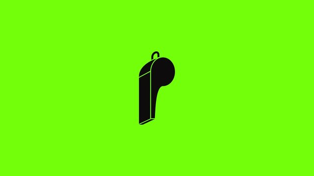 Loud whistle icon animation
