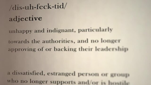 Disaffected Definition