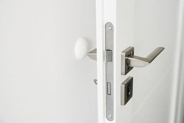 Stopper for door handle on the wall for protect from damage. Furniture accesories, interior element