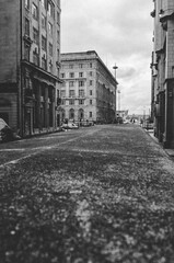 Naklejka premium old street in the old town