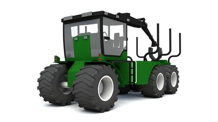 3d illustration of Concept vehicle