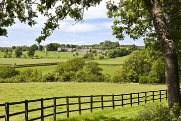 The Cotswold village of Yanworth, Gloucestershire UK