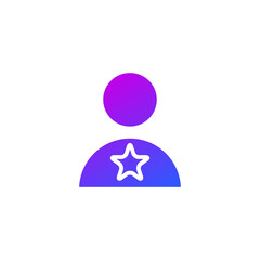 Star man icon
