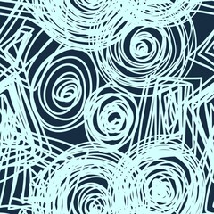 black and white seamless pattern