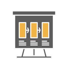 Business presentation icon