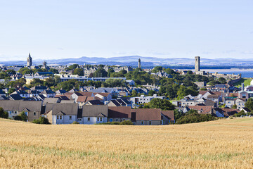 The university city of St Andrews, Fife, Scotland UK