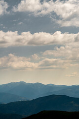 Obraz premium Diastant mountain layers