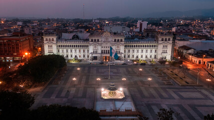 Fototapeta na wymiar Palacio Nacional Guatemala