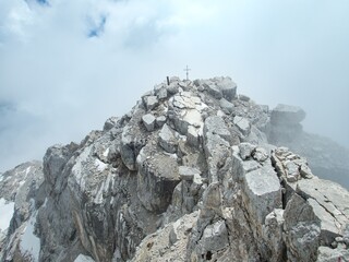 landscape od italian dolomites in south tirol arounf monte antelao
