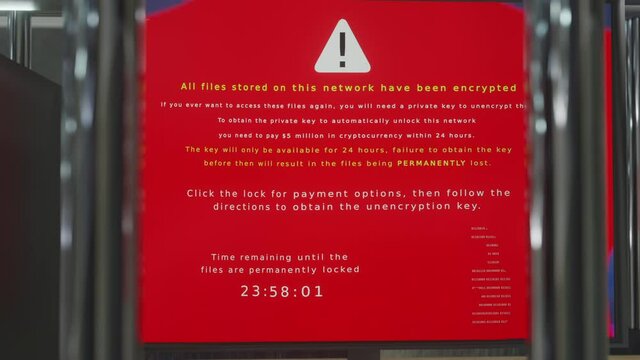 Ransomware Attack Office