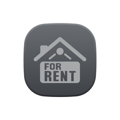 Home for Rent - Sticker