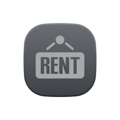 Rent Sign - Sticker