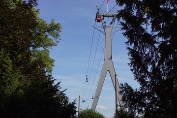 Cologne Rhine River Cable Car 