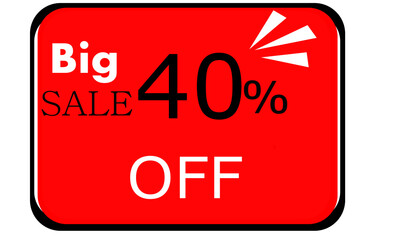 promotional sample 40%off for stores, departments and events with several discounted products
