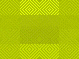Green luxury background with green beads and rhombuses. Seamless vector illustration. 