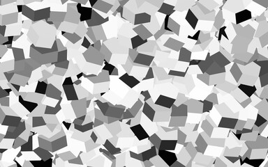 Light Gray vector backdrop with hexagons.