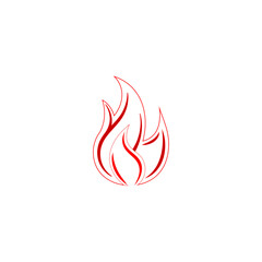 Smoke Fire Flame Torch Burn logo design inspiration