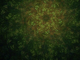 Imaginatory fractal background generated Image