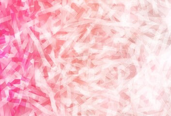 Obraz premium Light Red vector texture with colored lines.