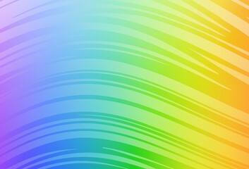 Light Multicolor vector modern elegant background.
