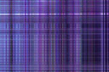 light abstract digital background: damaged screen matrix with interference of monitor and camera matrices