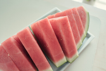 slices of watermelon