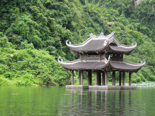 Vietnam's World Heritage Sites, Chang An and Hoa Lu - obrazy, fototapety, plakaty