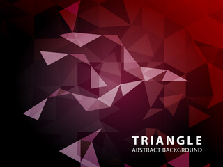 Vector of modern abstract triangular background - Vector