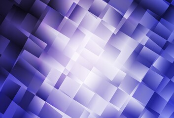 Light Purple vector backdrop with rhombus.