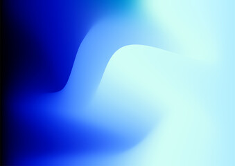 Blue Abstract Gradient Background, Vector
