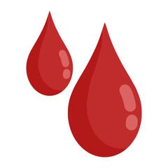 blood donation for health color illustration