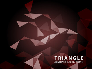 Vector of modern abstract triangular background - Vector