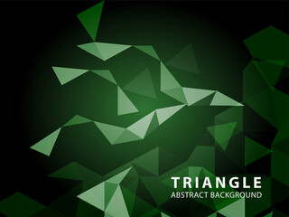 Vector of modern abstract triangular background - Vector