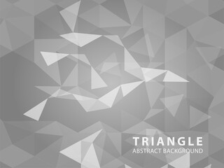 Fototapeta premium Vector of modern abstract triangular background - Vector