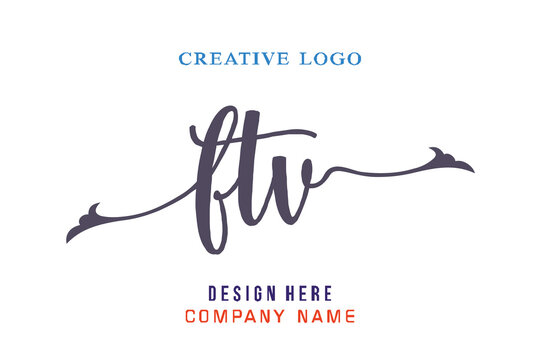 FTV lettering logo is simple, easy to understand and authoritative