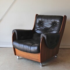 luxury leather armchair