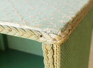 detail of antique furniture